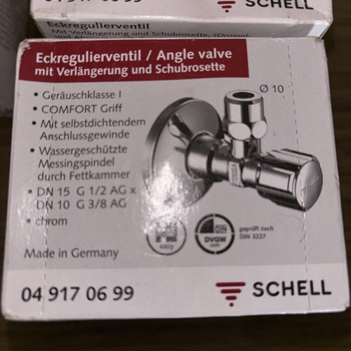 Eckventil schell