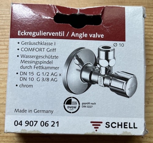 Eckregulierventil schell - eckregulierventil,