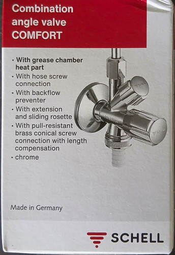 Schell comfort kombi eckventil - schell, kombi-eckventil