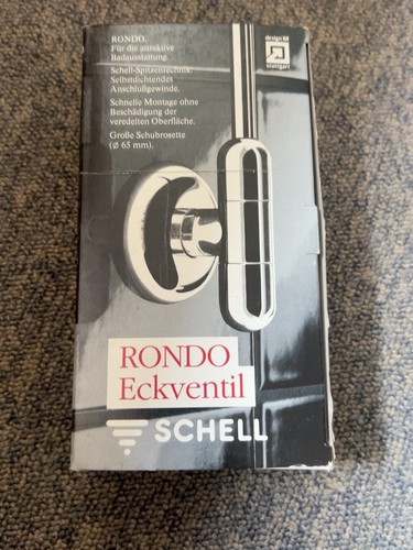 Schell rondo eckventil - rondo, 1/2”