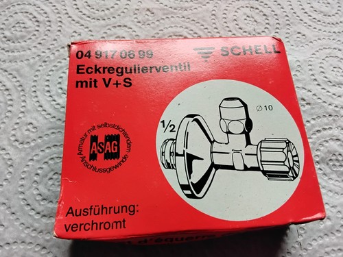 Schell eckventil neu mit - schell,