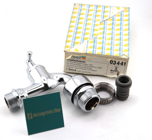 Auslaufventil mit - 3/4",
