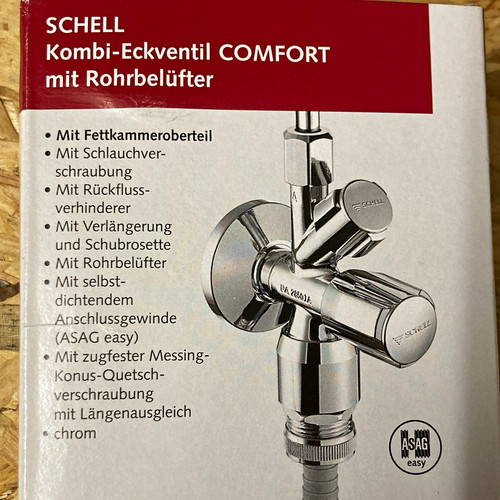 Schell kombi eckventil - schell, kombi-eckventil